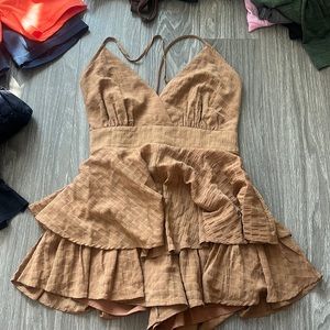 tan romper